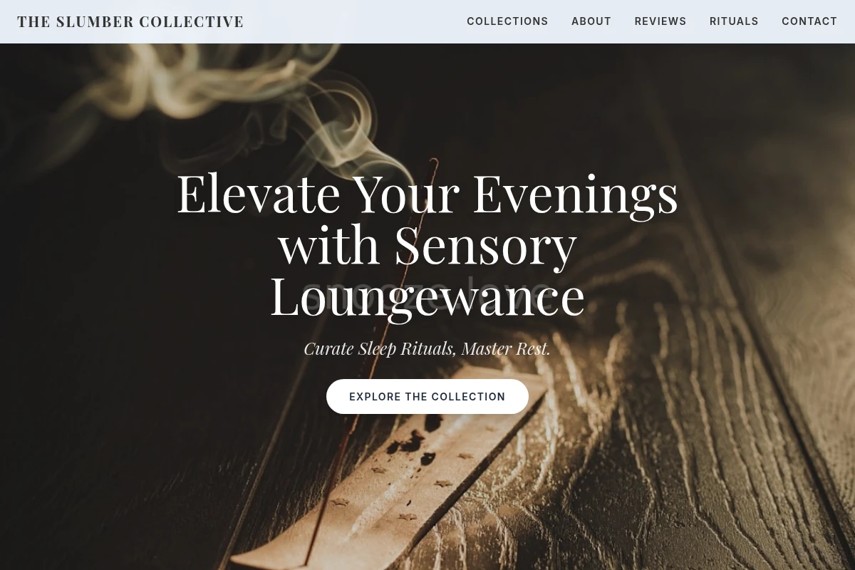 Loungewear Aromatherapy