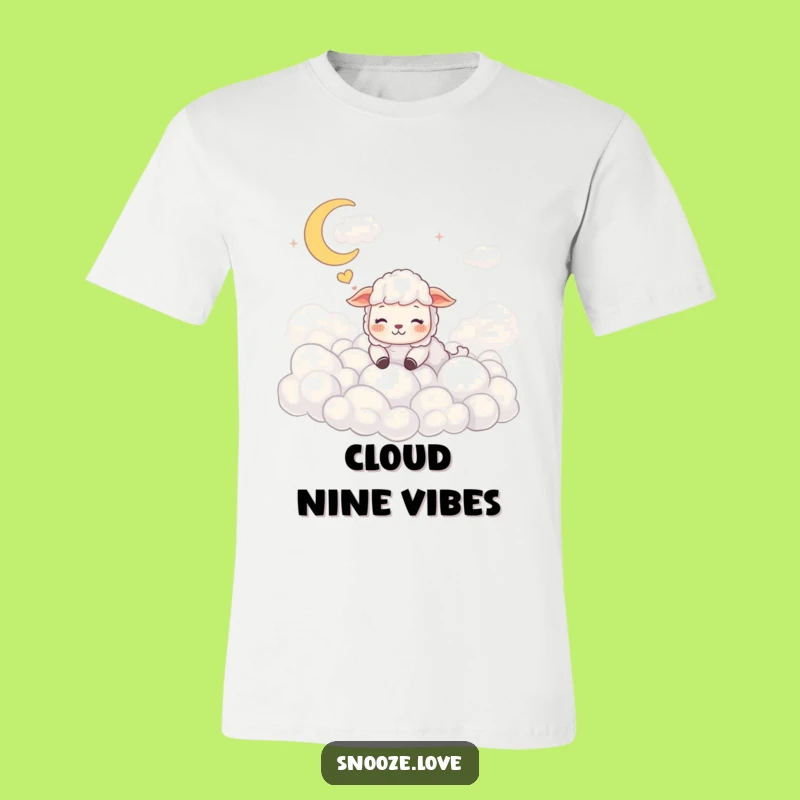 Funny Sheep Dream Tee: Wear Your Sleepy Humor Funny Gift